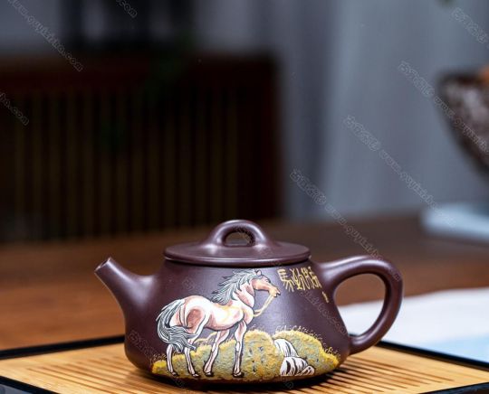 精工作品推薦！品名：馬到成功，泥料：原礦